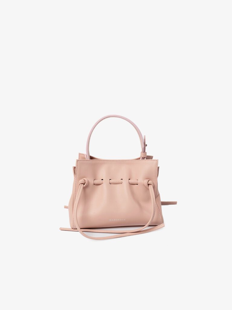 Piper Seashell Leather bucket bag - Marroque.com